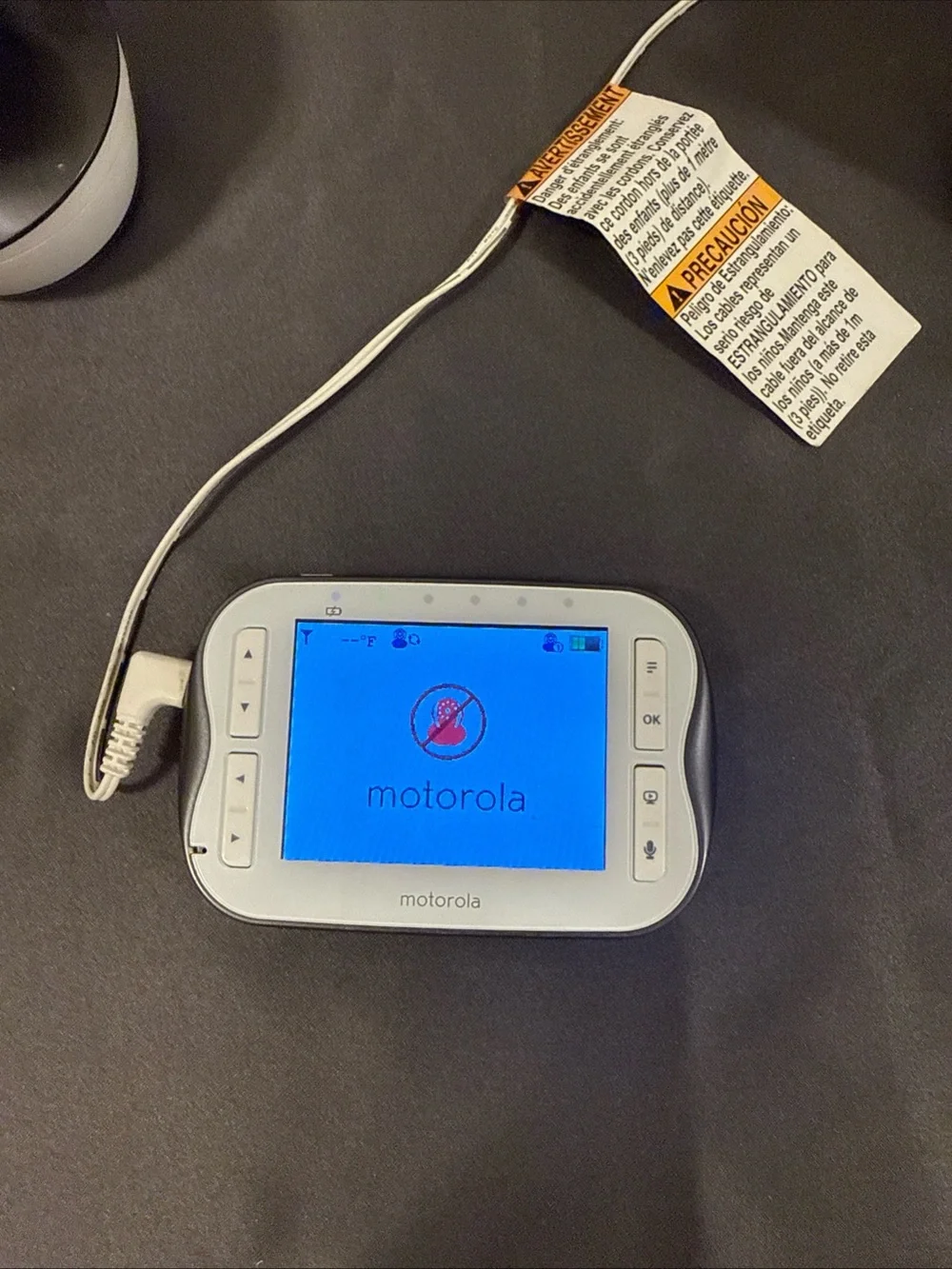 MOTOROLA VIDEO BABY MONITOR 2 Cameras, 3.5